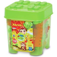 Ecoiffier Abrick Safari Box med 70 byggeklodser