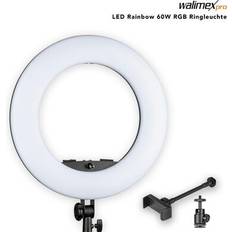 Mantona Walimex pro LED Rainbow 60W RGBW Ringleuchte