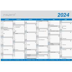 Mayland kalender 2024 Mayland 2024 Kontorkalender Klassisk A5