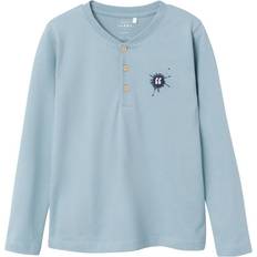 Name It Kid's Regular Fit Long Sleeved Top - Citadel