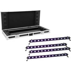 Uv bar Eurolite Set 4x LED BAR-12 UV Bar Case