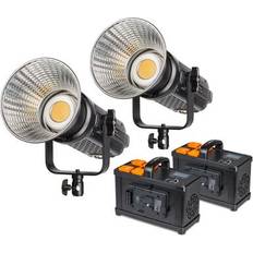 Mantona Walimex pro LED Niova 350 Plus Daylight 350W 2er Set