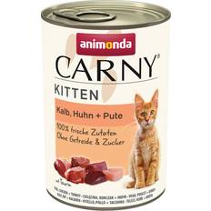 Animonda Carny Sparpack: Kitten Kalv, kyckling