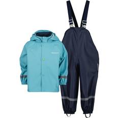 Blå Regntøy Didriksons Slaskeman Kid's Set - Blue Wash (504625-g02)