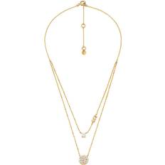 Michael Kors Premium Necklace - Gold/Transparent