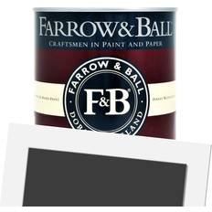 Zwart Verf Farrow & Ball Exterior Eggshell Pitch Black 0.75l 256