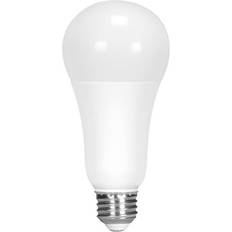 1600 lumens led light bulb Nuvo Lighting Satco 16.5w a19 led 90cri/3000k, 1600 lumens, white s28653