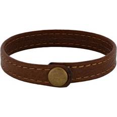 Son Of Noa Armbånd Brun Kalveskind 19cm 12mm