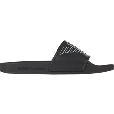 Rubber Slides Emporio Armani Eagle - Black