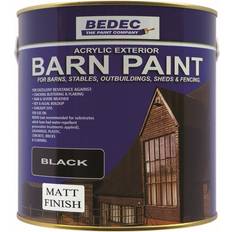 Bedec Exterior Barn Paint 2.5ltr Matt Black