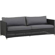 Aluminium Hagesofaer Cane-Line Diamond 3-seat Hagesofa