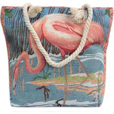 Flamingo Rope Handle Bag Pink