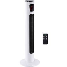 Touch Buttons Tower Fans Homcom 824-005WT