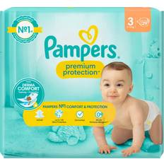 Pampers Couches Pampers Premium Protection Taille 3 Couches x29 6 kg 10 kg Blanc