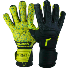 Reusch attrakt reusch Attrakt Freegel Fusion Ortho-Tec - Black/Lime Green