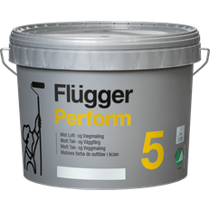 Flügger Perform 5 Vægmaling White 10L