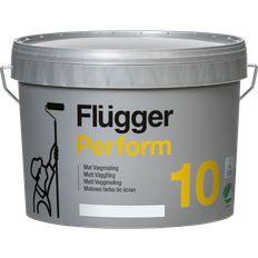 Flügger Perform 10 Vægmaling White 2.8L