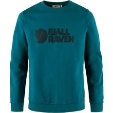 Fjällräven Men Tops Fjällräven Logo Sweater Jumper Men's Deep Sea