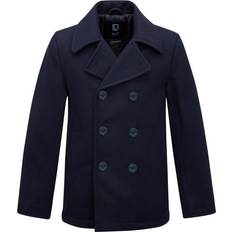 Bekleidung Brandit Pea Coat, Textiljacke Dunkelblau