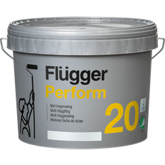 Flügger Perform 20 Vægmaling Hvid 9.1L