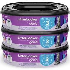 Litter Locker Refill 3-pakkaus Kissan Hiekkalaatikot WC-tarvikkeet