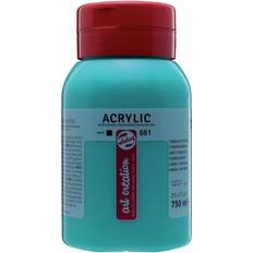 Turkoois Acrylverven Talens Art Creation Acrylic Colour Jar Turquoise Green 750ml