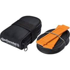 42mm Cámaras de aire Continental Bolsa De Sillín De Bicicleta + Carretera Válvula Presta + Desmontables 700C Presta Noir 42mm