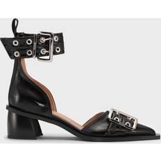 Ganni Chaussons et Sandales Ganni Chunky Buckle Decollete Nero Donna - Black