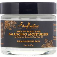 Tea Tree Oil Facial Creams Shea Moisture African Black Soap, Balancing Moisturizer 57g