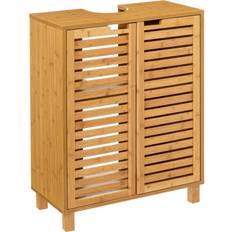 Meubles de salle de bain Northix Bamboo bathroom cabinet