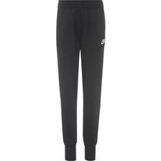 Broderet Bukser Børnetøj Nike Big Kid's Sportswear Club Fleece Tailored Trousers - Black/Black/White