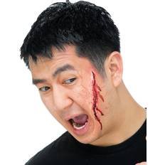 Horror-Shop Makeup Horror-Shop Tiefe Schnittwunde Halloween Latexwunde