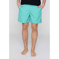 Carhartt WIP Chase Swim Shorts Aqua Green Gold