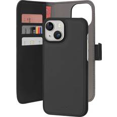 Puro Apple iPhone 15 Mobiletuier Puro Detachable 2 in 1 Wallet Case for iPhone 15