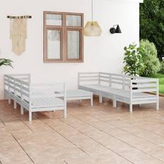 vidaXL 9 Garden Outdoor Lounge Set