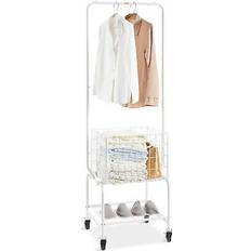 Cestos de ropa VEVOR Metal Rolling Laundry Basket 50 mm