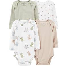 Long sleeve bodysuits Carter's Baby Long-Sleeve Bodysuits 4-pcs- Multi