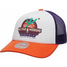 Mitchell & Ness And Nba Phoenix Suns All Star Game Trucker Snapback Cap, Weiß