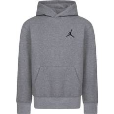 Jordan L Hoodies Jordan Boys' Essential Silhouette Logo Hoodie Carbon Heather