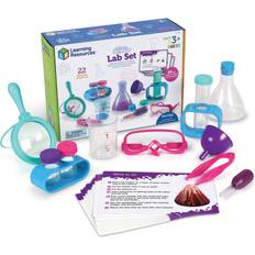 Learning Resources Primary Science Deluxe Lab Set Chemistry Laboratory Set for Young Scientists, One Colour