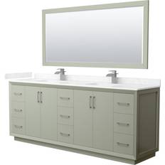 Right Vanity Units for Single Basins Wyndham Collection Strada (WCF414184DLGC2UNSM70)