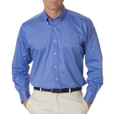 Van Heusen Long Sleeve Twill Shirt Cobalt