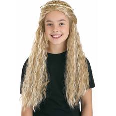 Langhaarperücken The Princess Bride Buttercup Wig for Kids Yellow/Orange/White