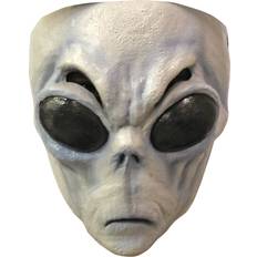 Grey Head Masks Gray Alien Halloween Mask Gray