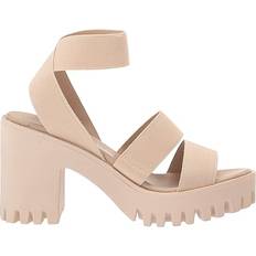 Polyurethane Heeled Sandals Madden Girl Sohoo - Sand