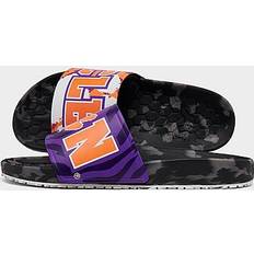 Slides Hype Co. Clemson Tigers College Slydr Pro Slide Sandals Black/Orange/Purple 12.0