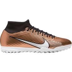 Gold Football Shoes Nike Mercurial Superfly 9 Academy TF - Generation Pack