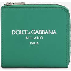 Dolce & Gabbana Calfskin Card Holder with Logo