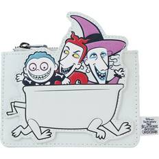 Loungefly Card Cases Loungefly The Nightmare Before Christmas - Lock, Shock & Barrel Bathtub Frauen Karten-Etui schwarz/weiß/orange