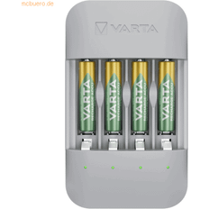 Batteries et Chargeurs Varta Eco Charger Pro Chargeur de piles rondes NiMH LR03 (AAA) LR6 (AA)